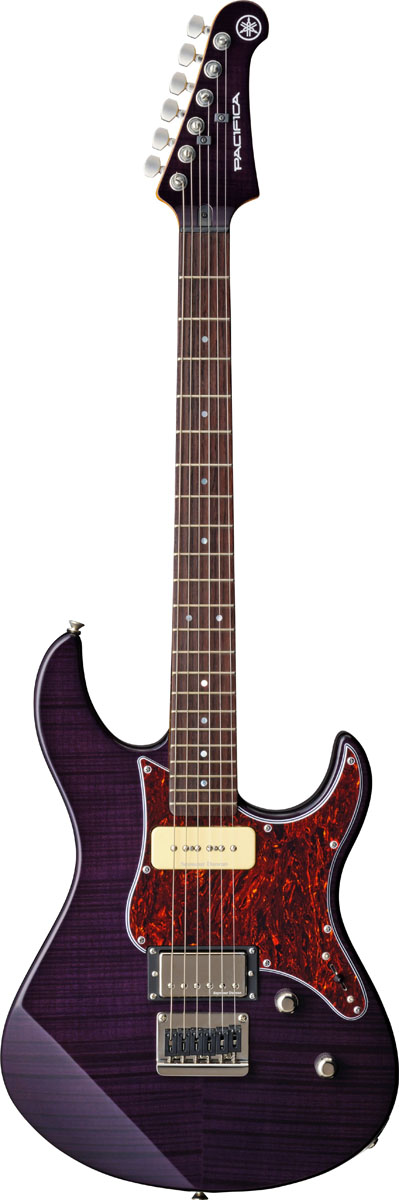 Yamaha PACIFICA611HFM Translucent Purple